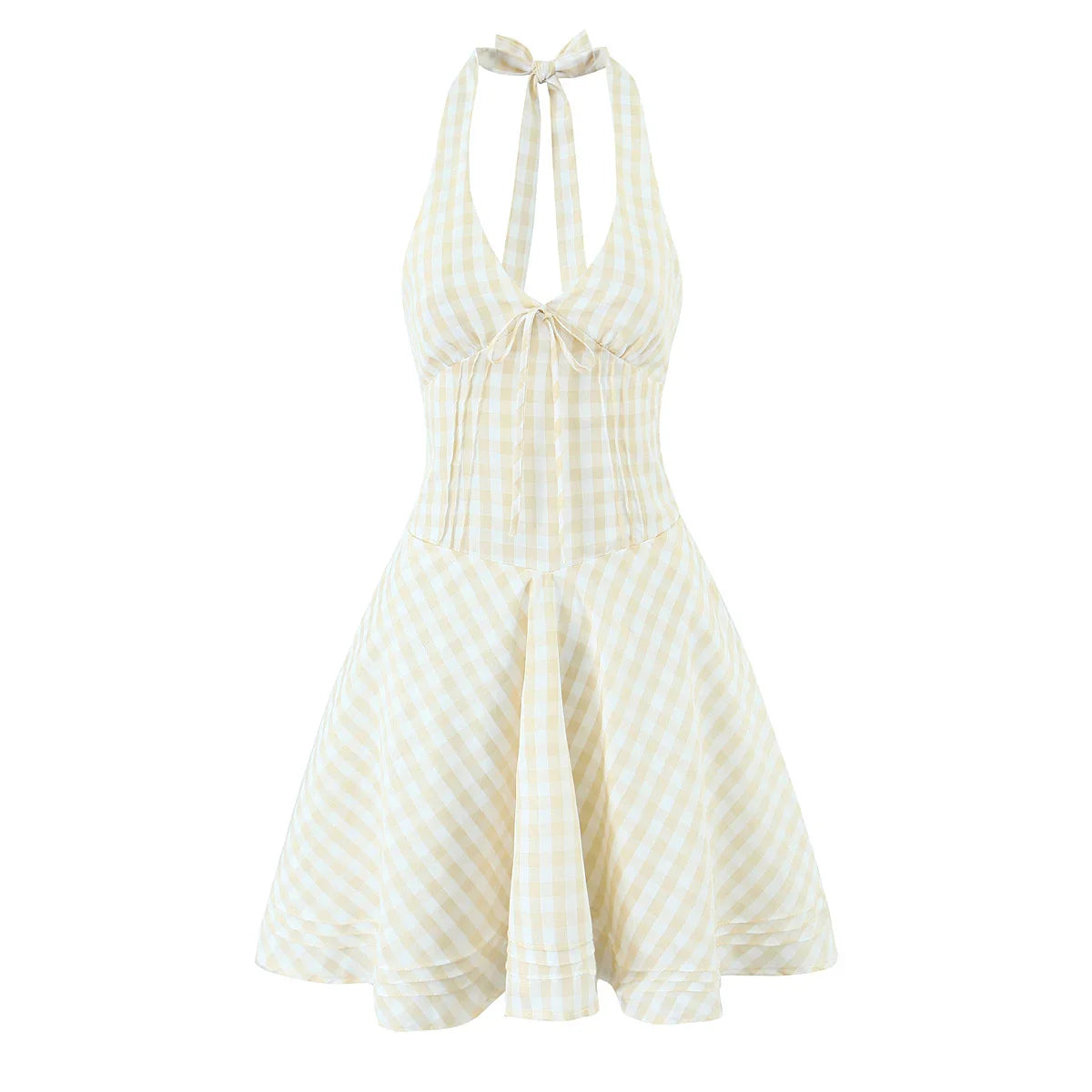 Daisy Halter Mini Dress