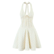 Daisy Halter Mini Dress