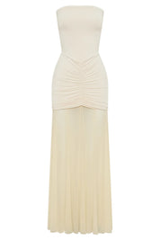 Jaide Off Shoulder Tulle Maxi Dress
