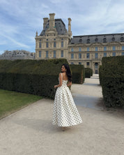 Juliette Polka Dot Maxi Dress