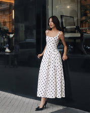 Juliette Polka Dot Maxi Dress